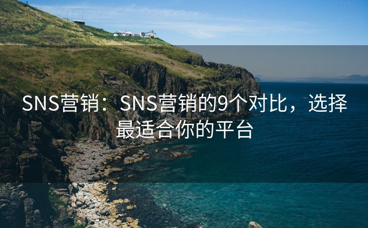 SNS营销：SNS营销的9个对比，选择最适合你的平台