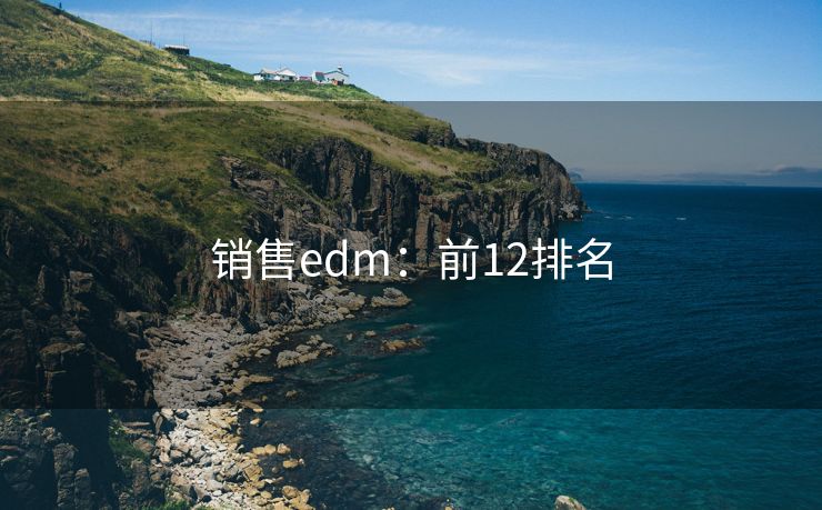 销售edm：前12排名