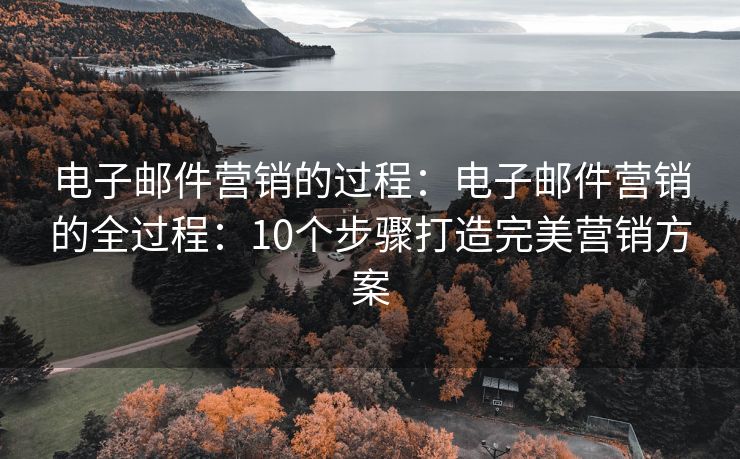 电子邮件营销的过程：电子邮件营销的全过程：10个步骤打造完美营销方案