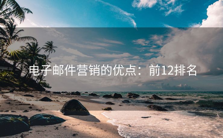 电子邮件营销的优点：前12排名