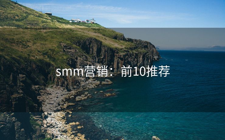 smm营销：前10推荐