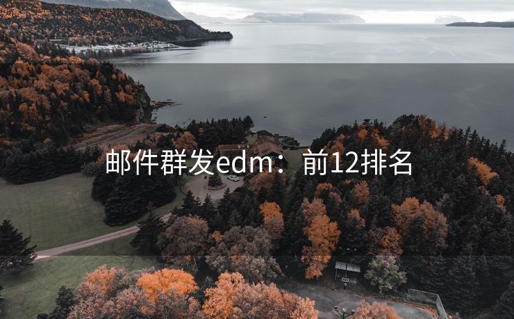 邮件群发edm：前12排名